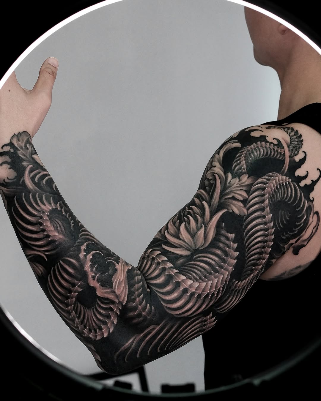 Tattoo by @eugenetattoo — black_and_grey, realism