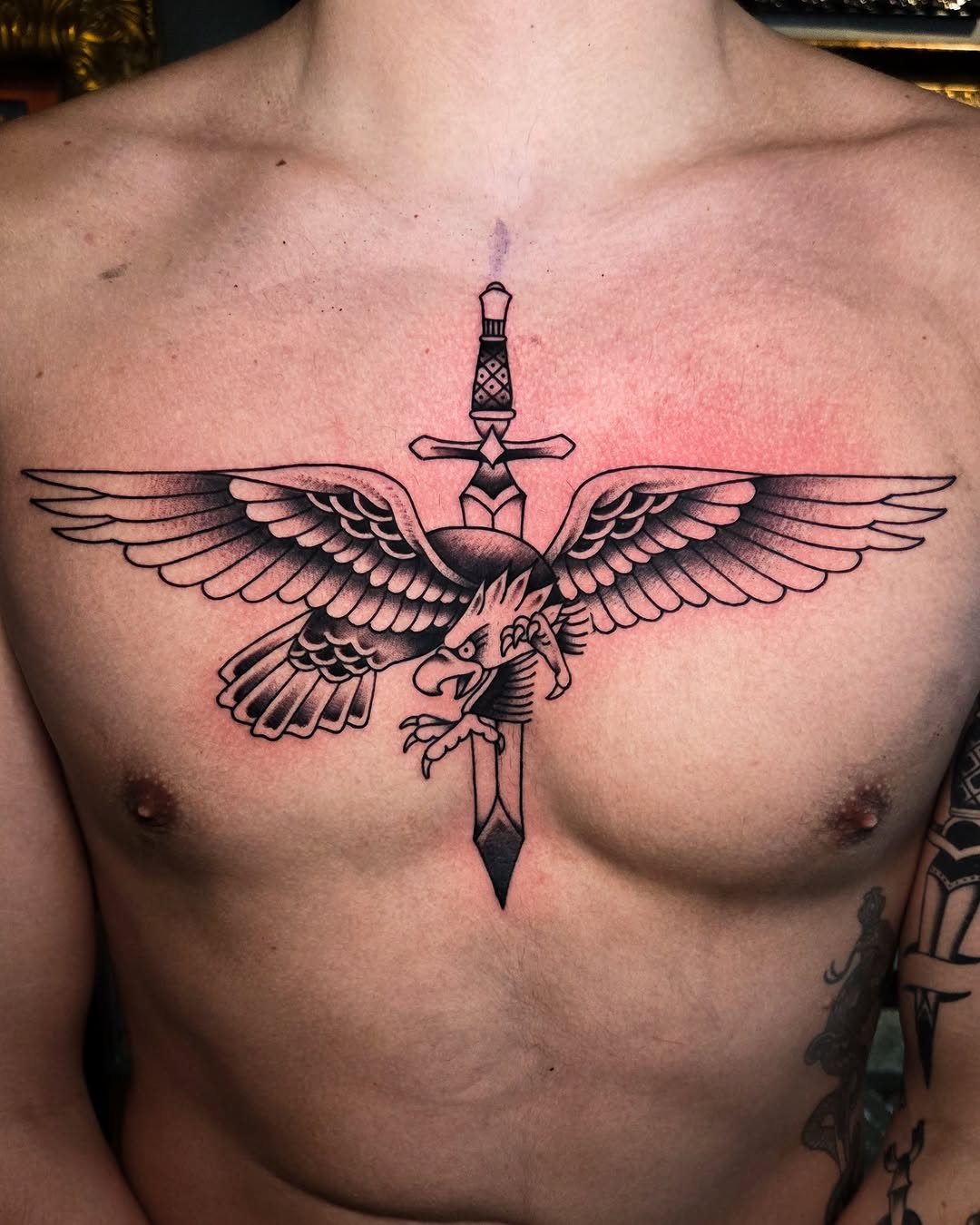 Tattoo by @caseyjensentattoos — american_traditional