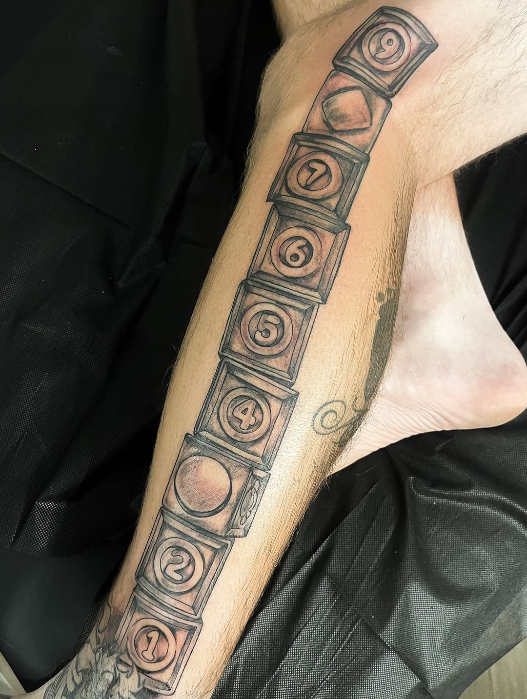 Tattoo by @janellecubatattoo — black_and_grey, realism