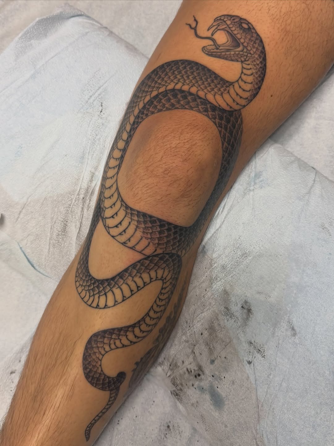 Tattoo by @michaelvillalobostattoo — black_and_grey, realism