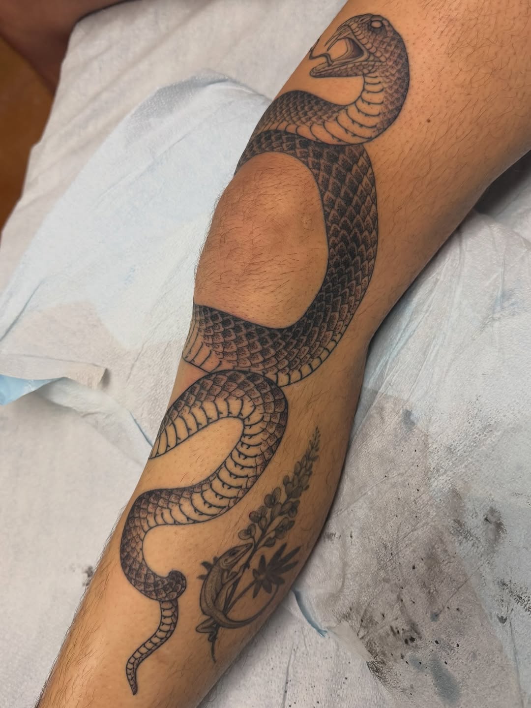 Tattoo by @michaelvillalobostattoo — black_and_grey, realism
