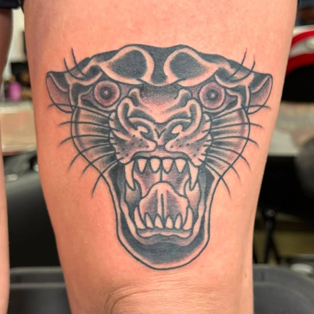 Tattoo by @fantasytattooco — american_traditional, black_and_grey