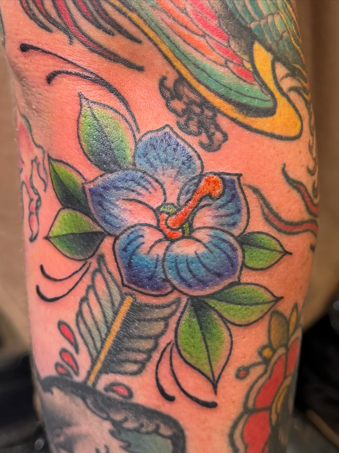 Tattoo by @ryaneugene1 — american_traditional, neo_traditional