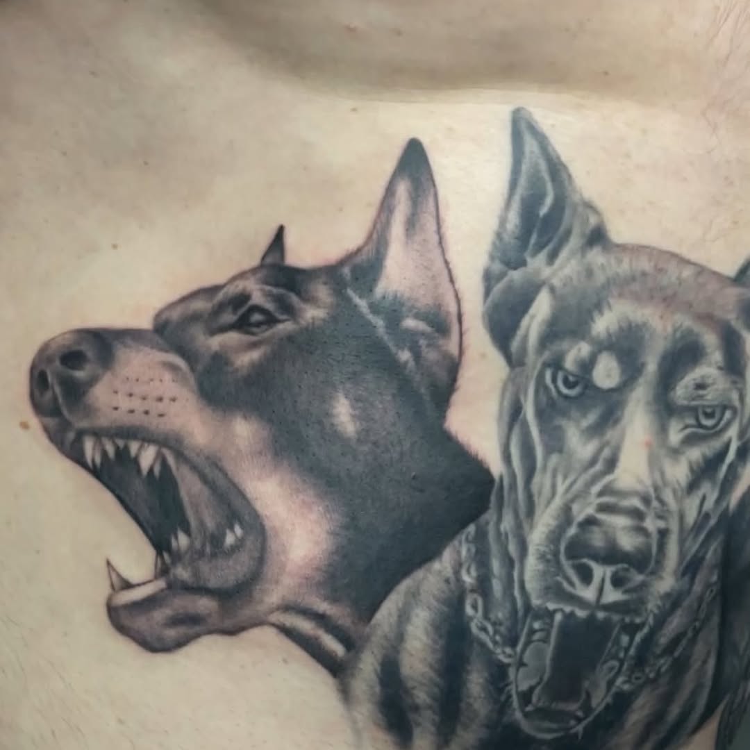 Tattoo by @tori_tattooz β realism, black_and_grey