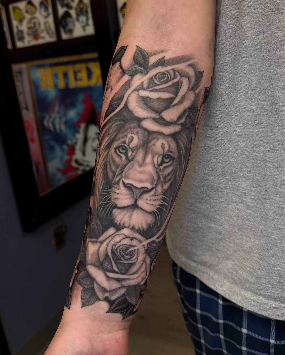 Tattoo by @emilymiljatattoos — realism, black_and_grey