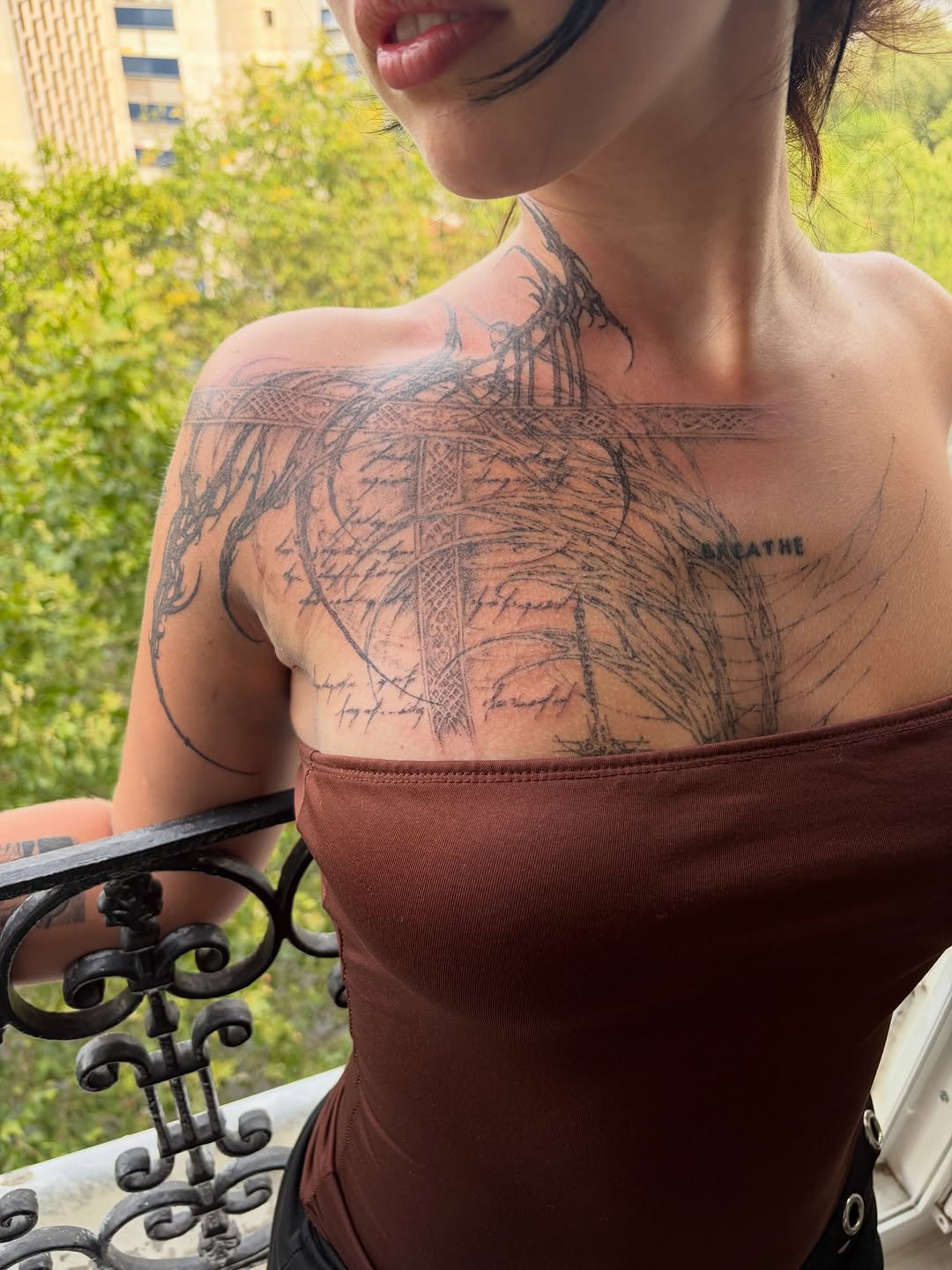 Tattoo by @hesperine.ttt — fine_line, lettering_script