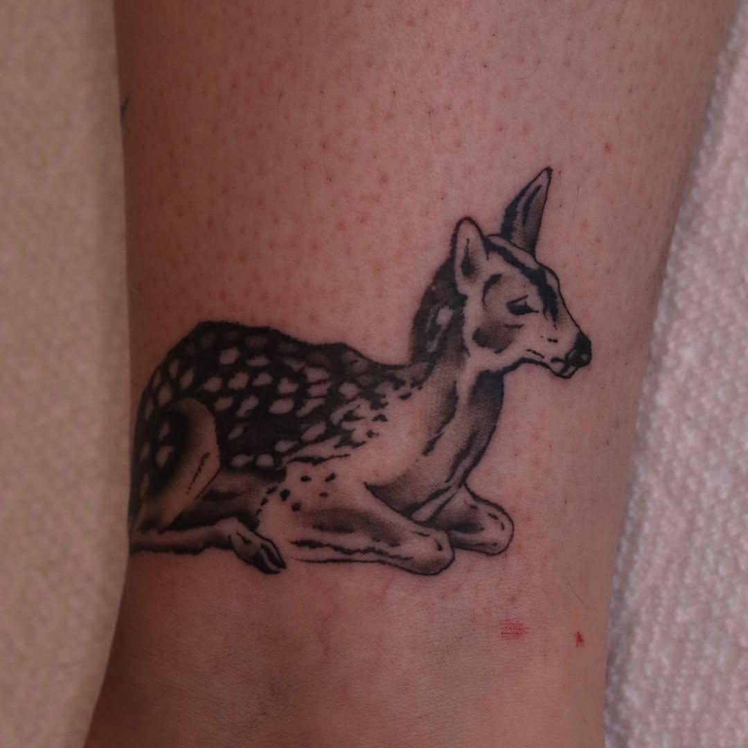 Tattoo by @nik.checots — realism, black_and_grey