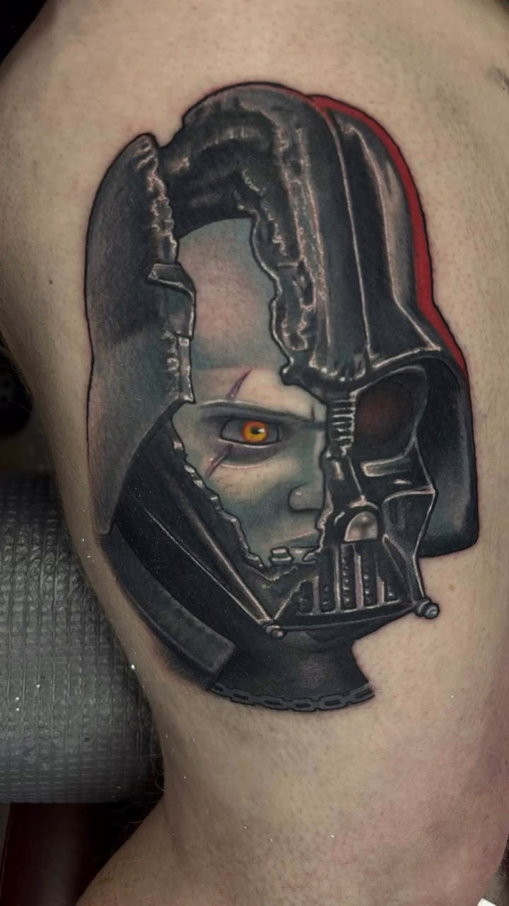 Tattoo by @creepy_jason — realism, dark_realism