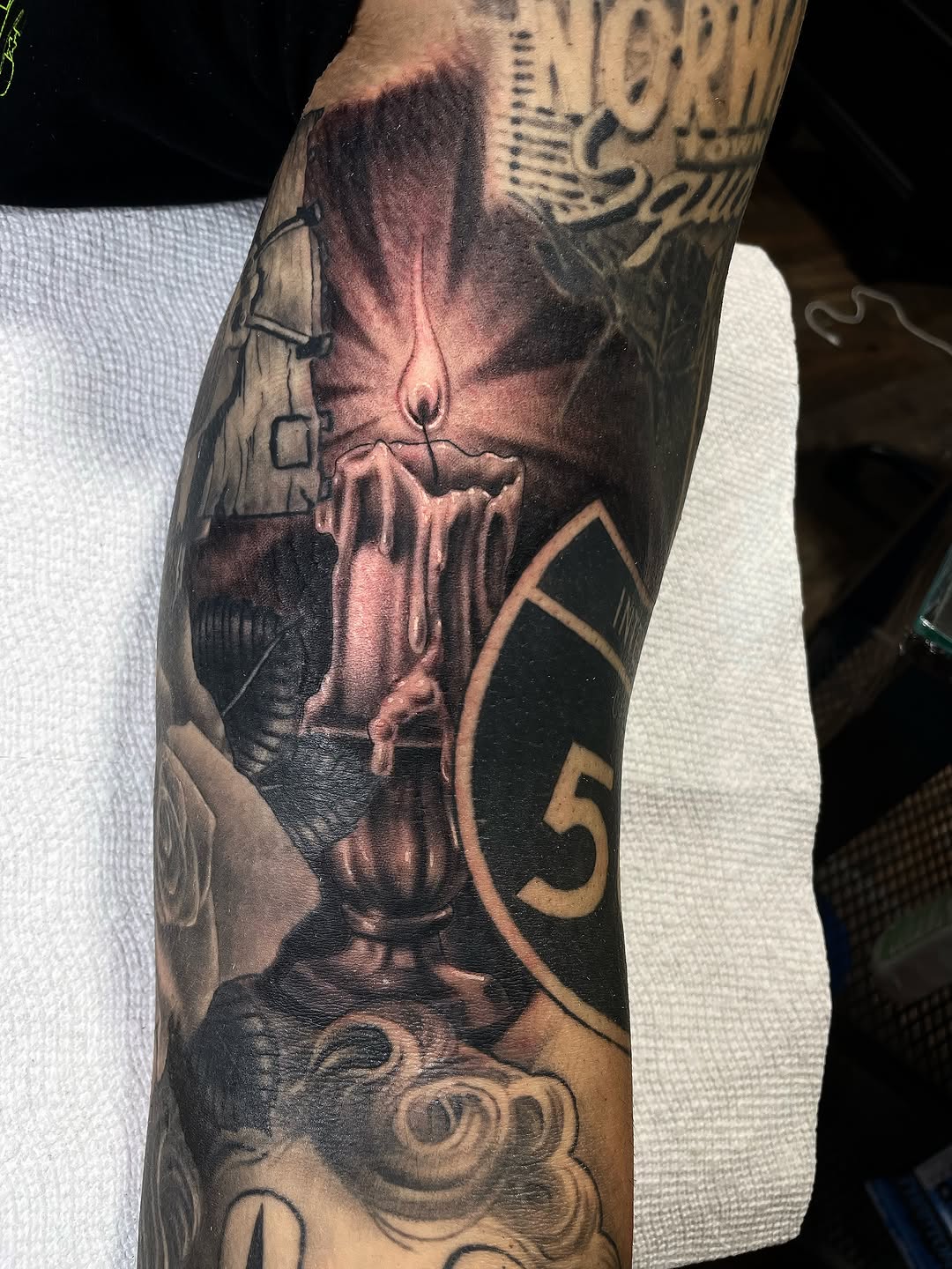 Tattoo by @alexorteez โ realism, black_and_grey