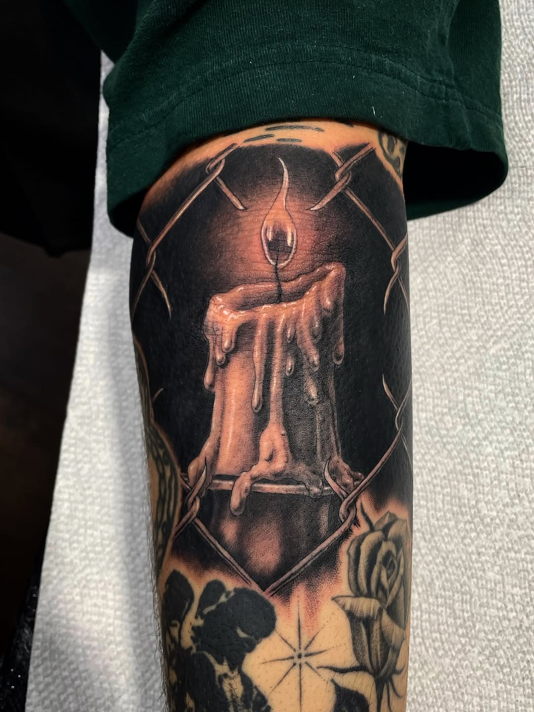 Tattoo by @alexorteez โ realism, black_and_grey