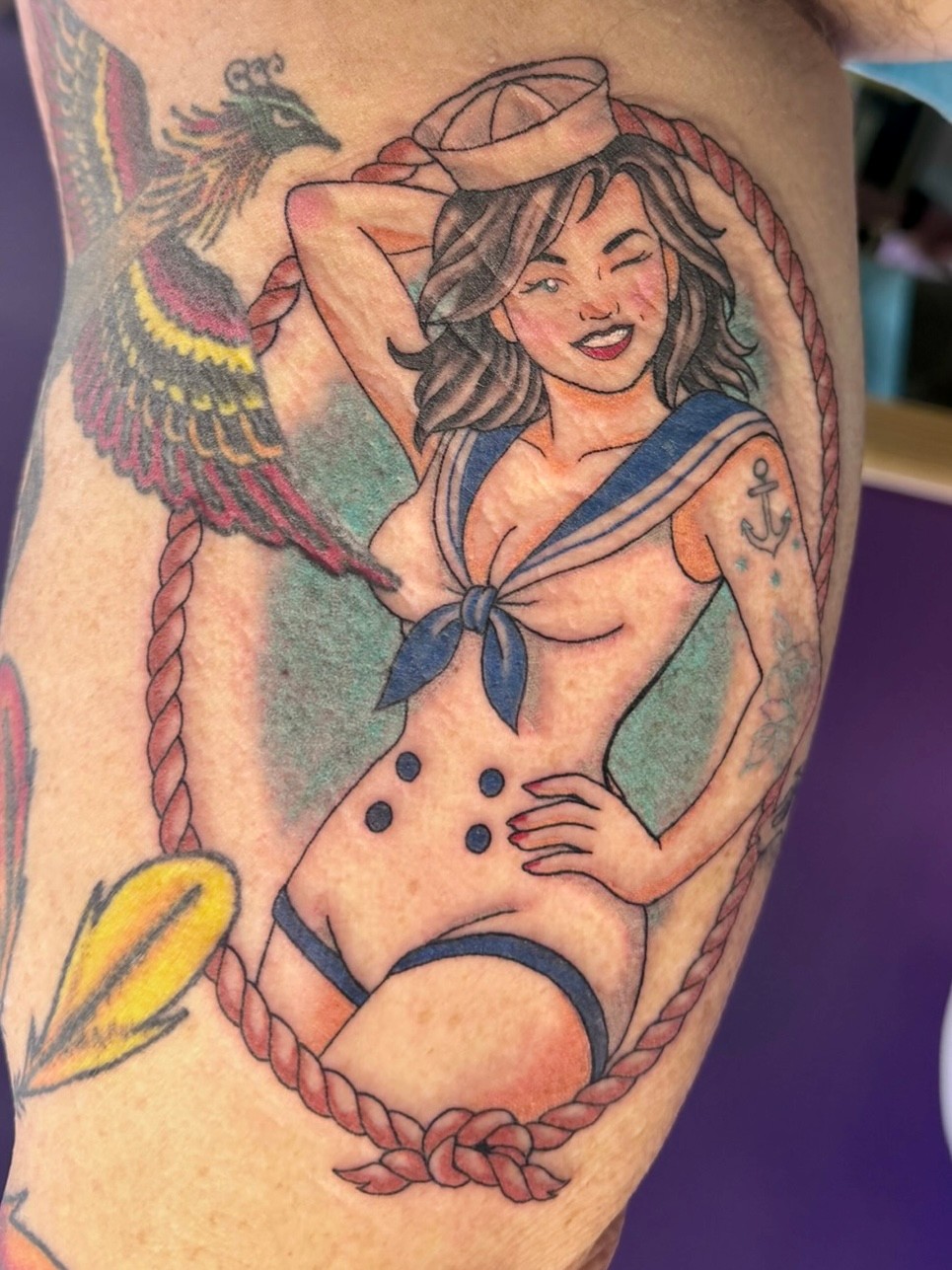Tattoo by @shelby.inks — american_traditional, neo_traditional