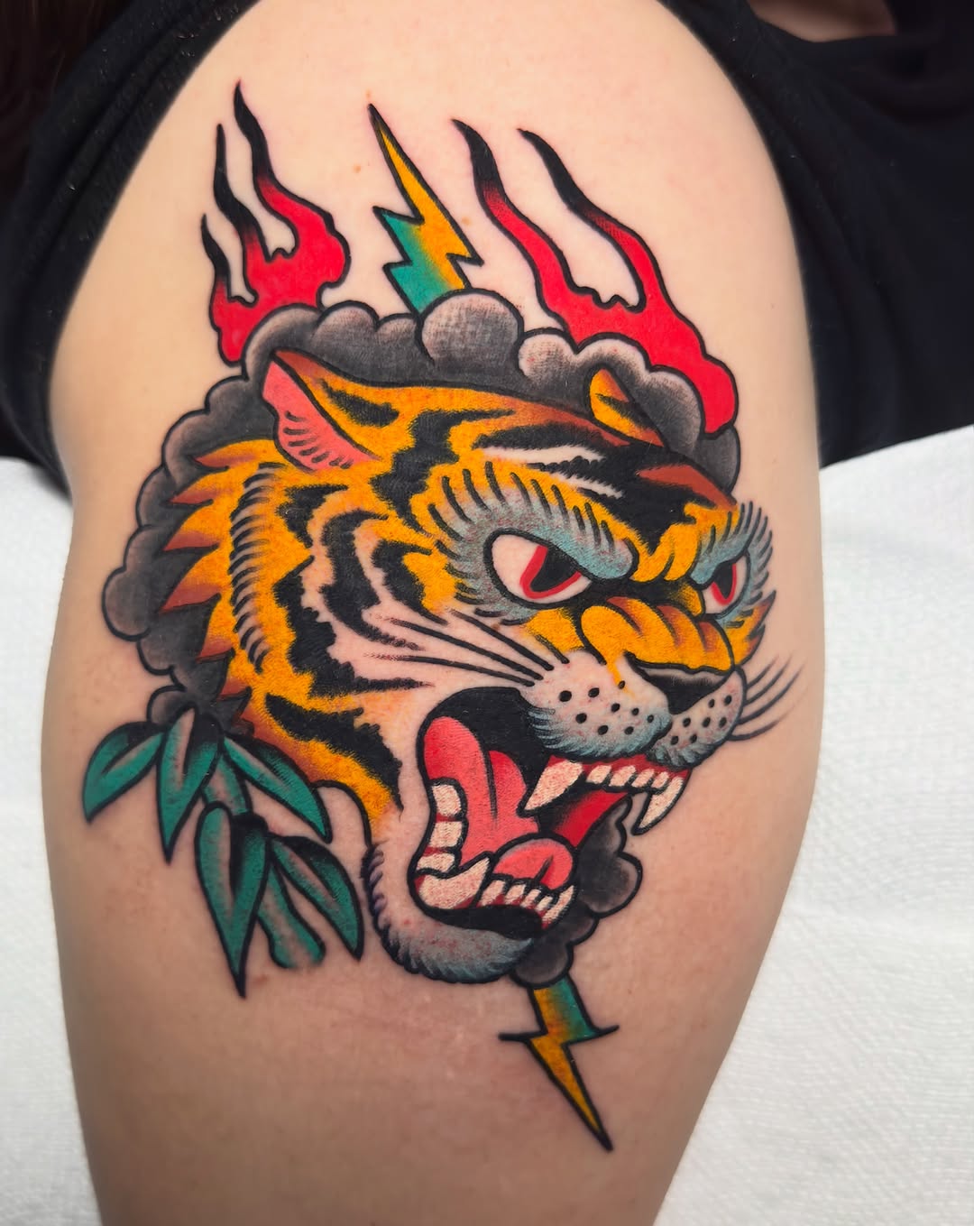 Tattoo by @tat2vandal โ american_traditional