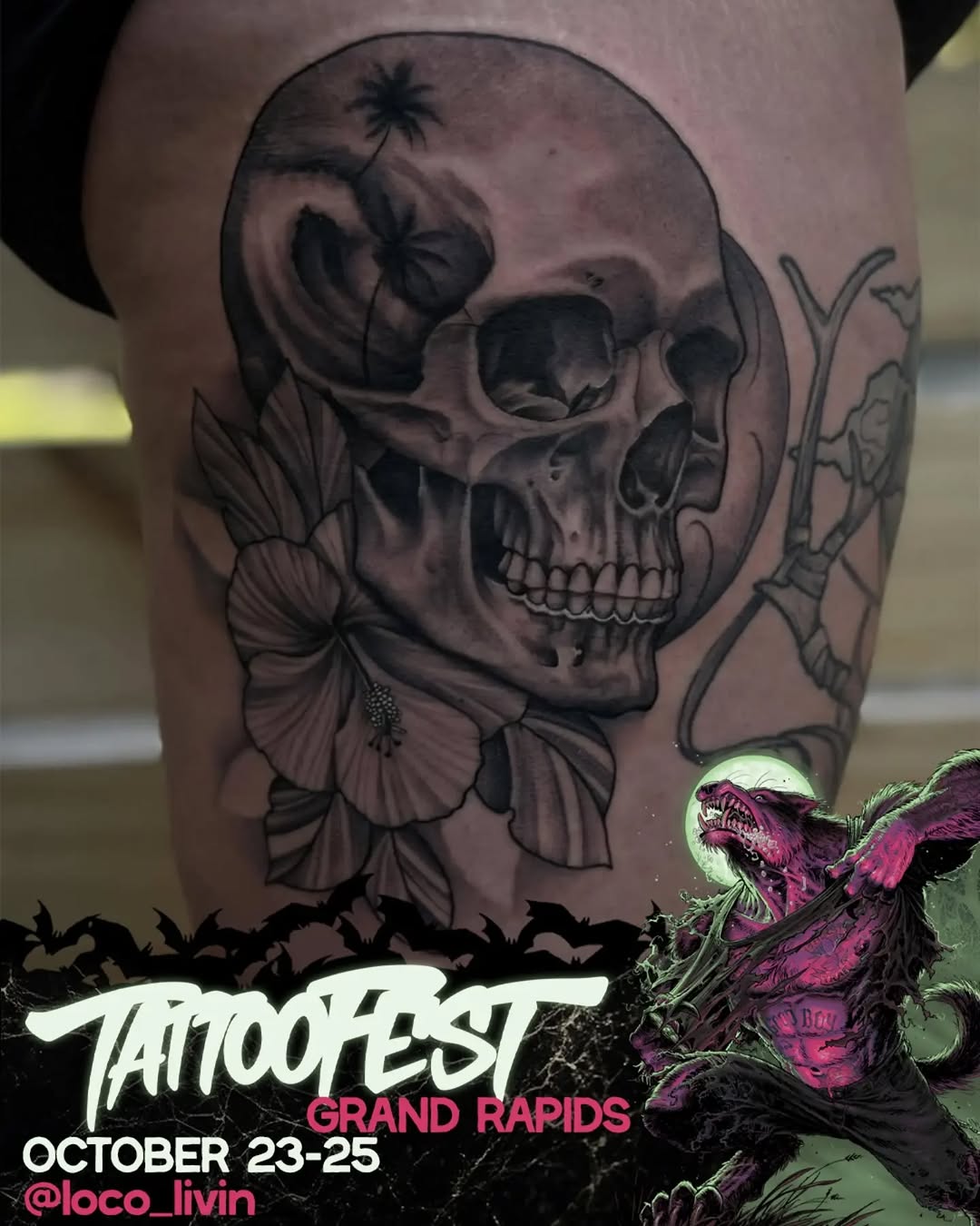 Tattoo by @loco_livin — realism, black_and_grey