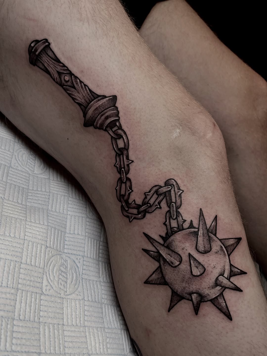 Tattoo by @dog.house.tattoo β black_and_grey, realism