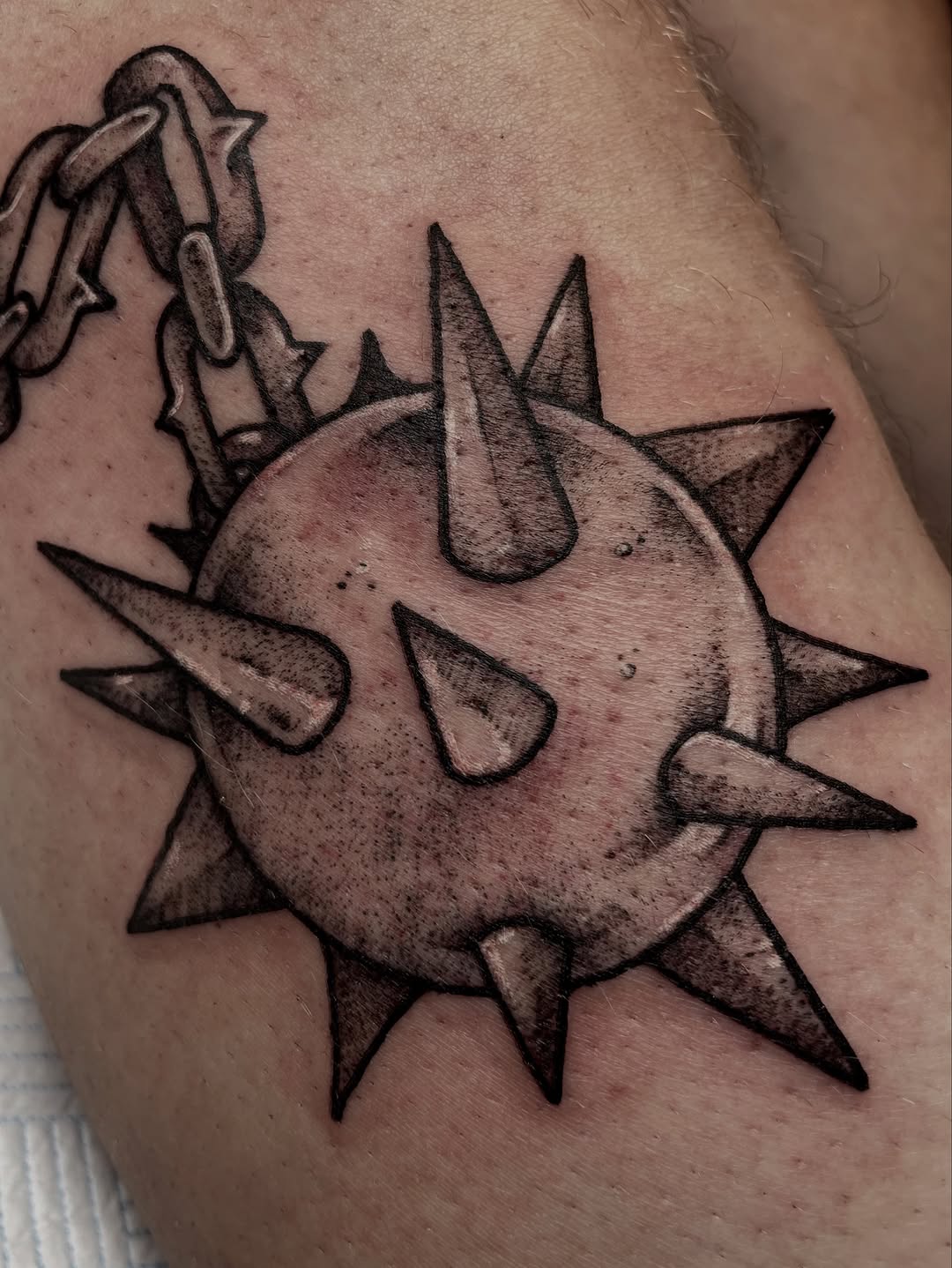 Tattoo by @dog.house.tattoo β black_and_grey, illustrative