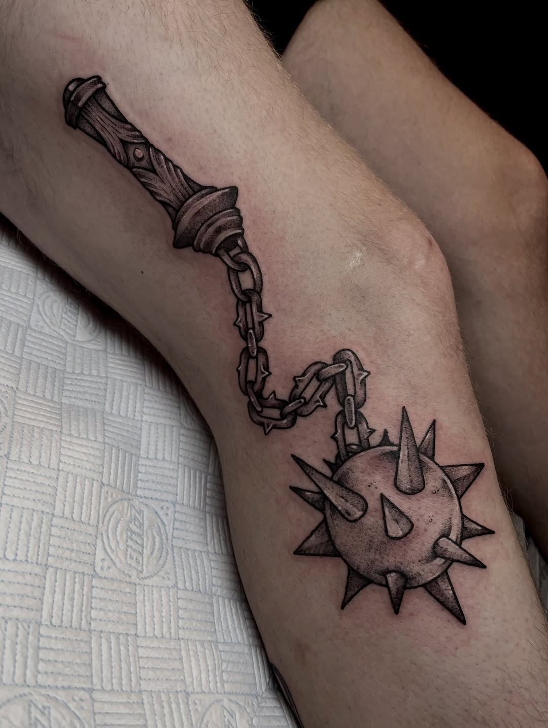 Tattoo by @dog.house.tattoo β black_and_grey, realism