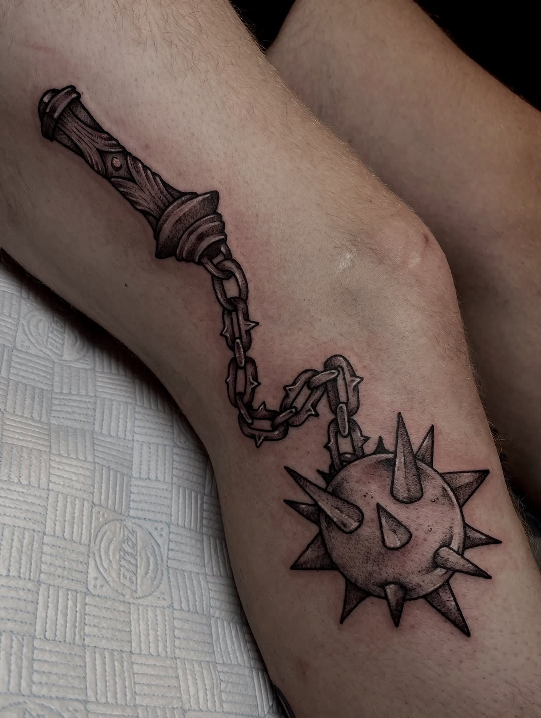 Tattoo by @dog.house.tattoo β black_and_grey, realism
