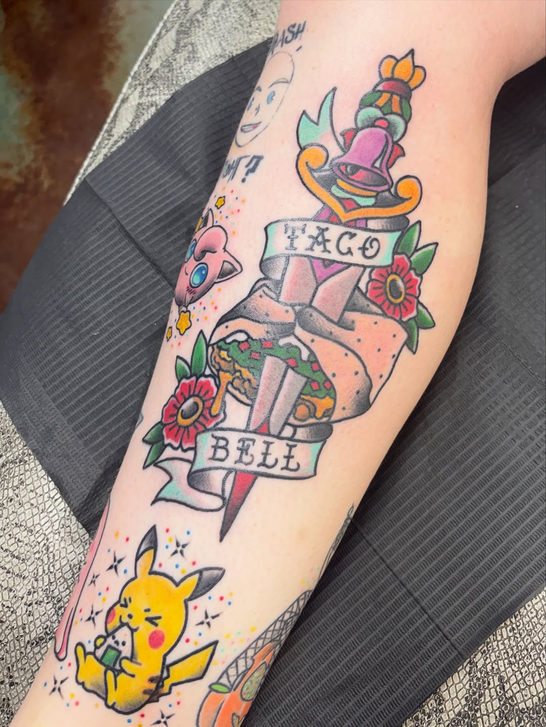 Tattoo by @heifbeantattoos — american_traditional, new_school