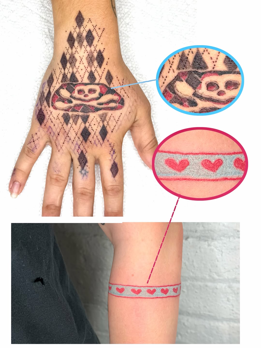 Tattoo by @makeout_sesh — geometric, chicano