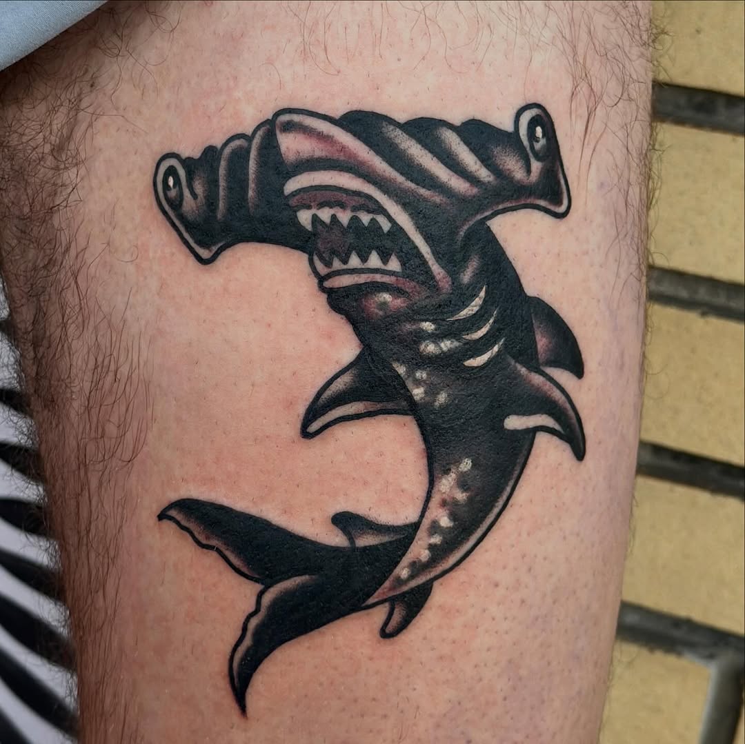 Tattoo by @jaredallentattoos — american_traditional, black_and_grey
