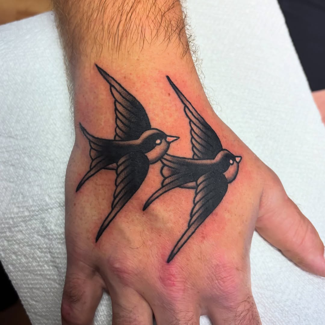 Tattoo by @twodeadfeet โ american_traditional