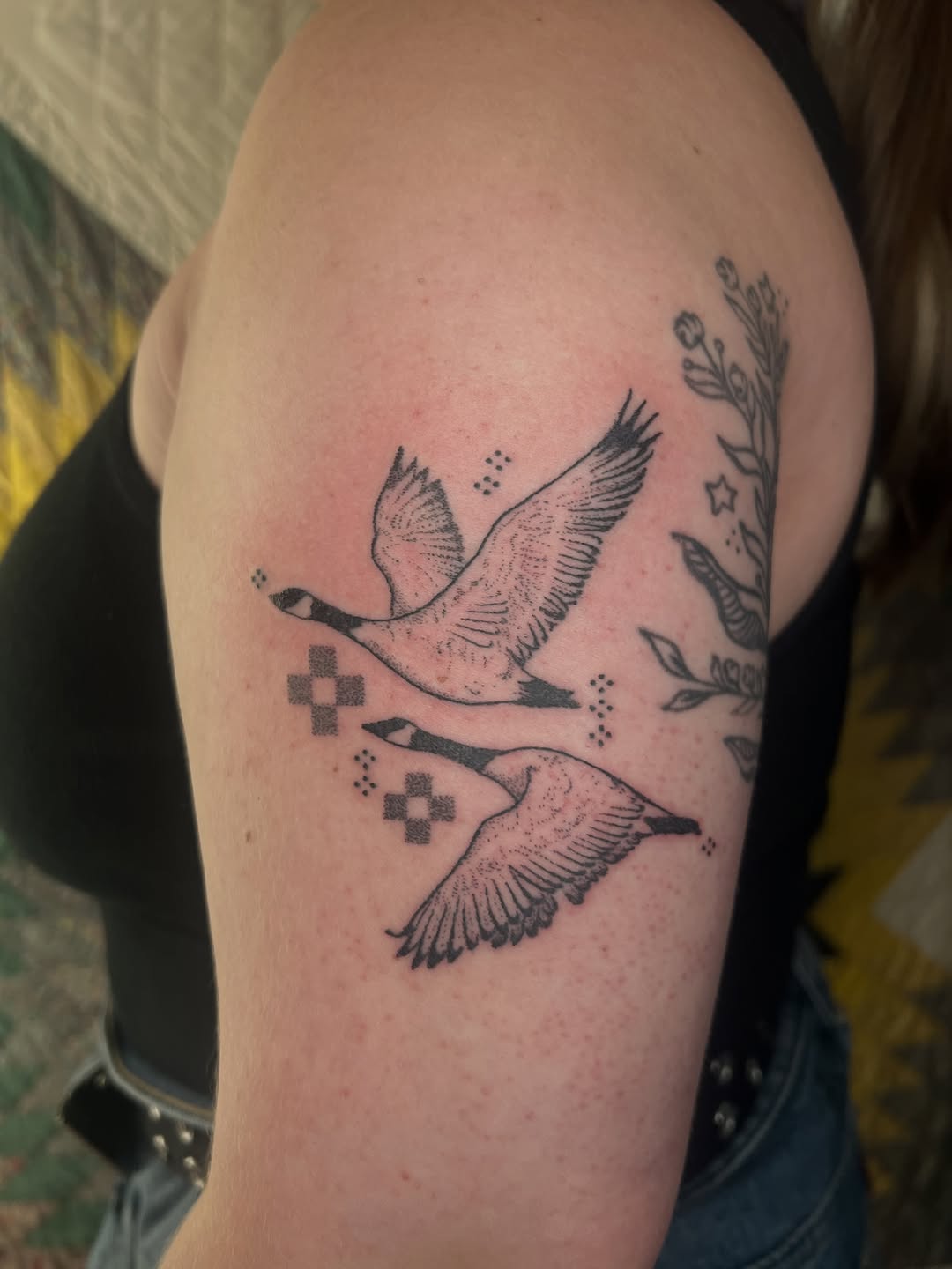 Tattoo by @soreoptimist — fine_line, dotwork