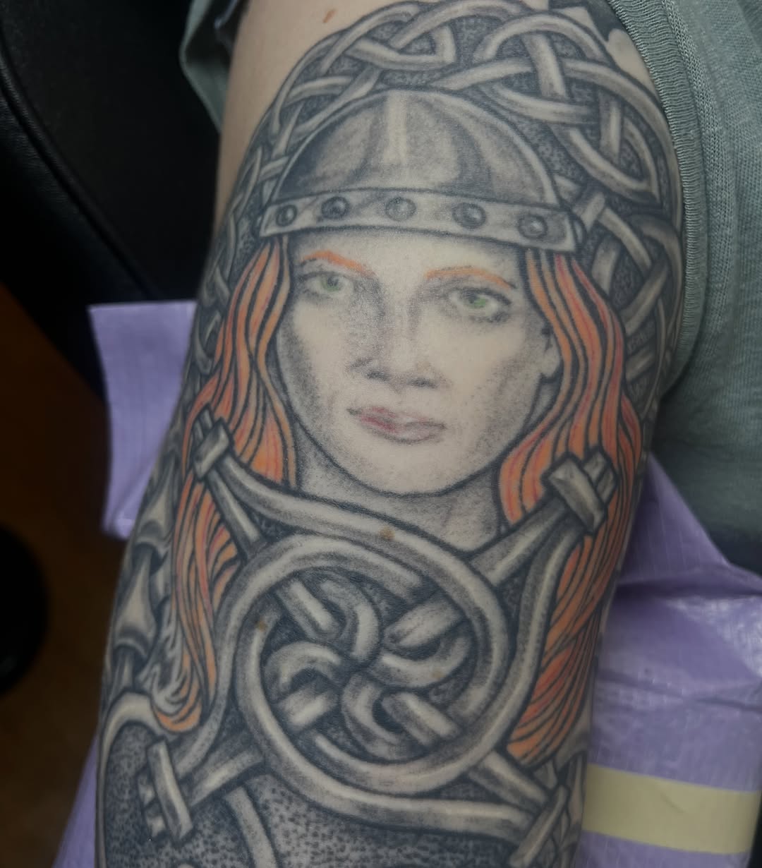 Tattoo by @kstuckeytattoos โ black_and_grey, realism