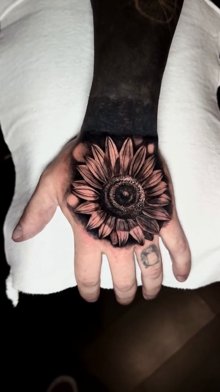 Tattoo by @katherinatattoos — realism, black_and_grey