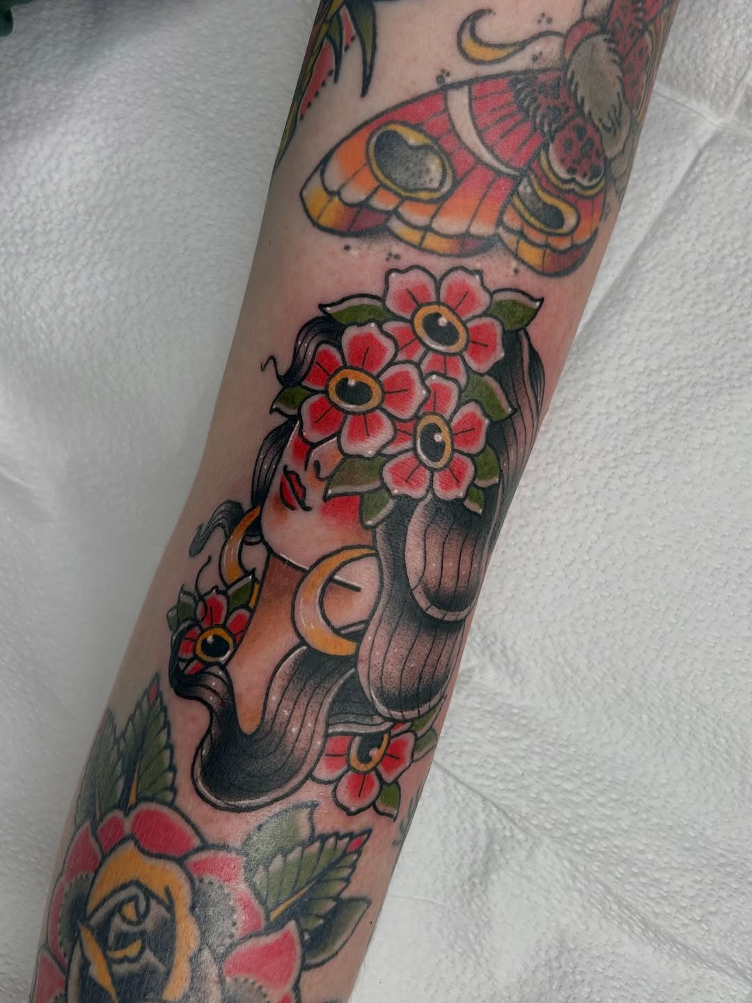 Tattoo by @noahcrowtattoo — american_traditional