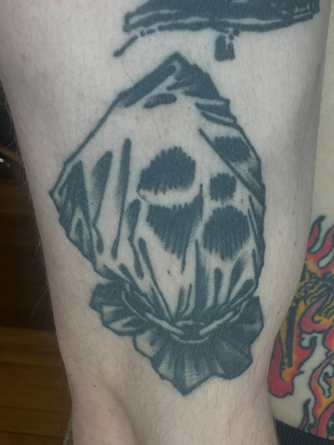 Tattoo by @jeffrey_dt_314 — black_and_grey, dark_realism