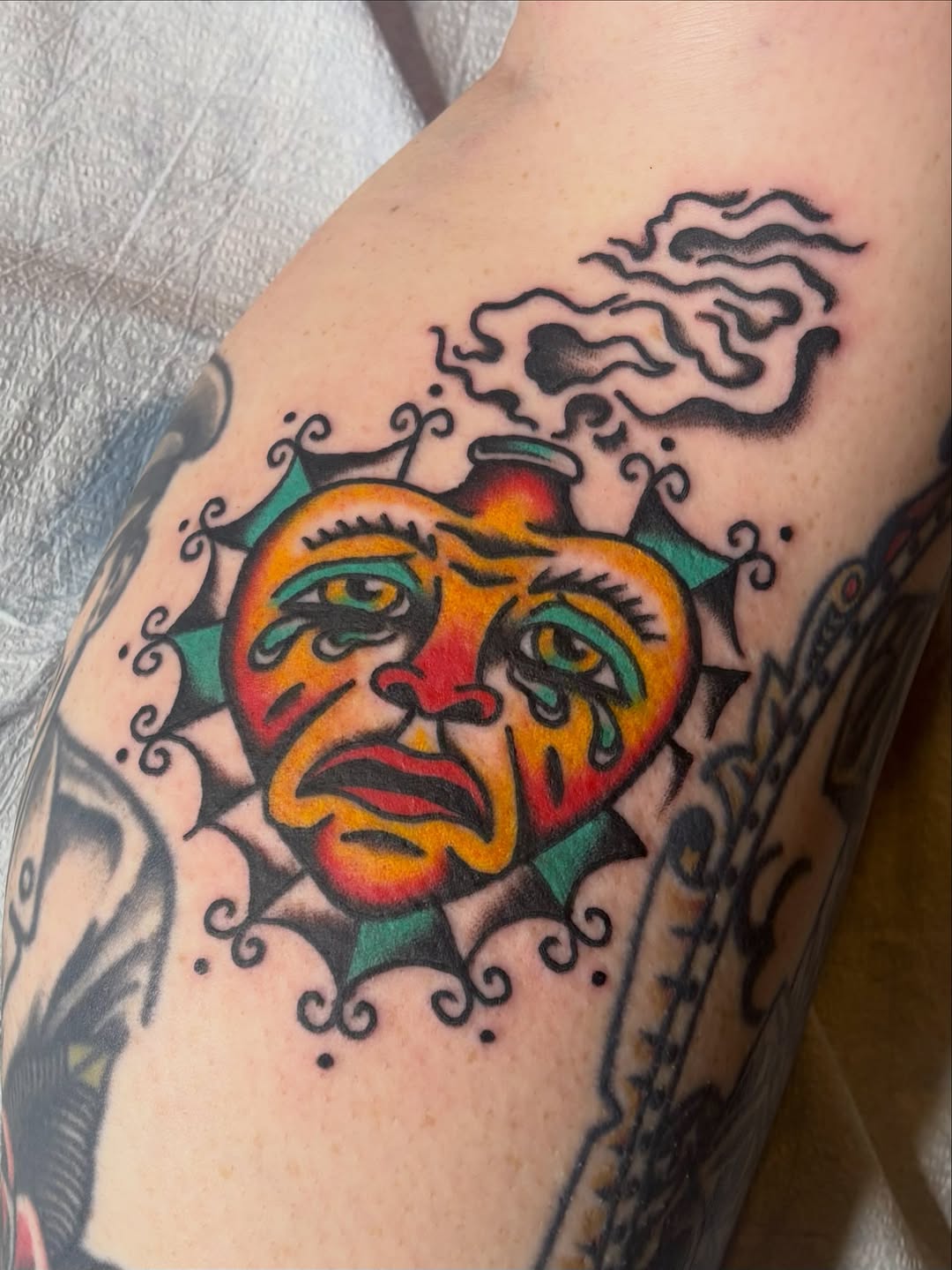 Tattoo by @tiaxcave — american_traditional