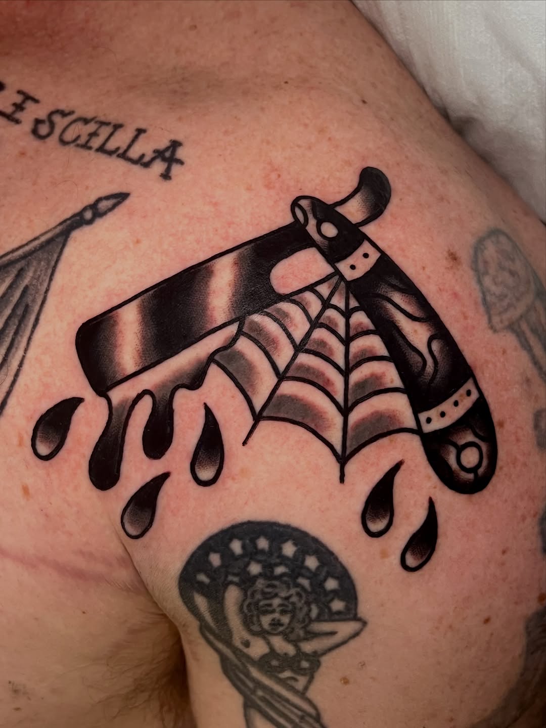 Tattoo by @anchoredaweightattoo — american_traditional
