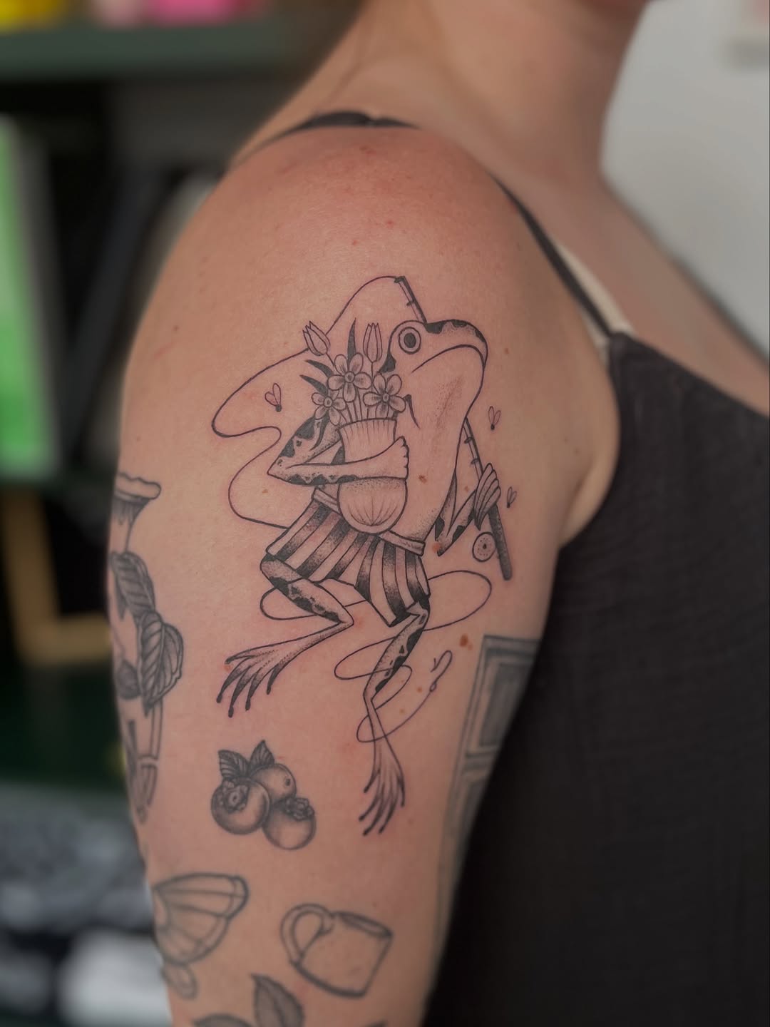 Tattoo by @mad.anthonytattoo — illustrative, black_and_grey
