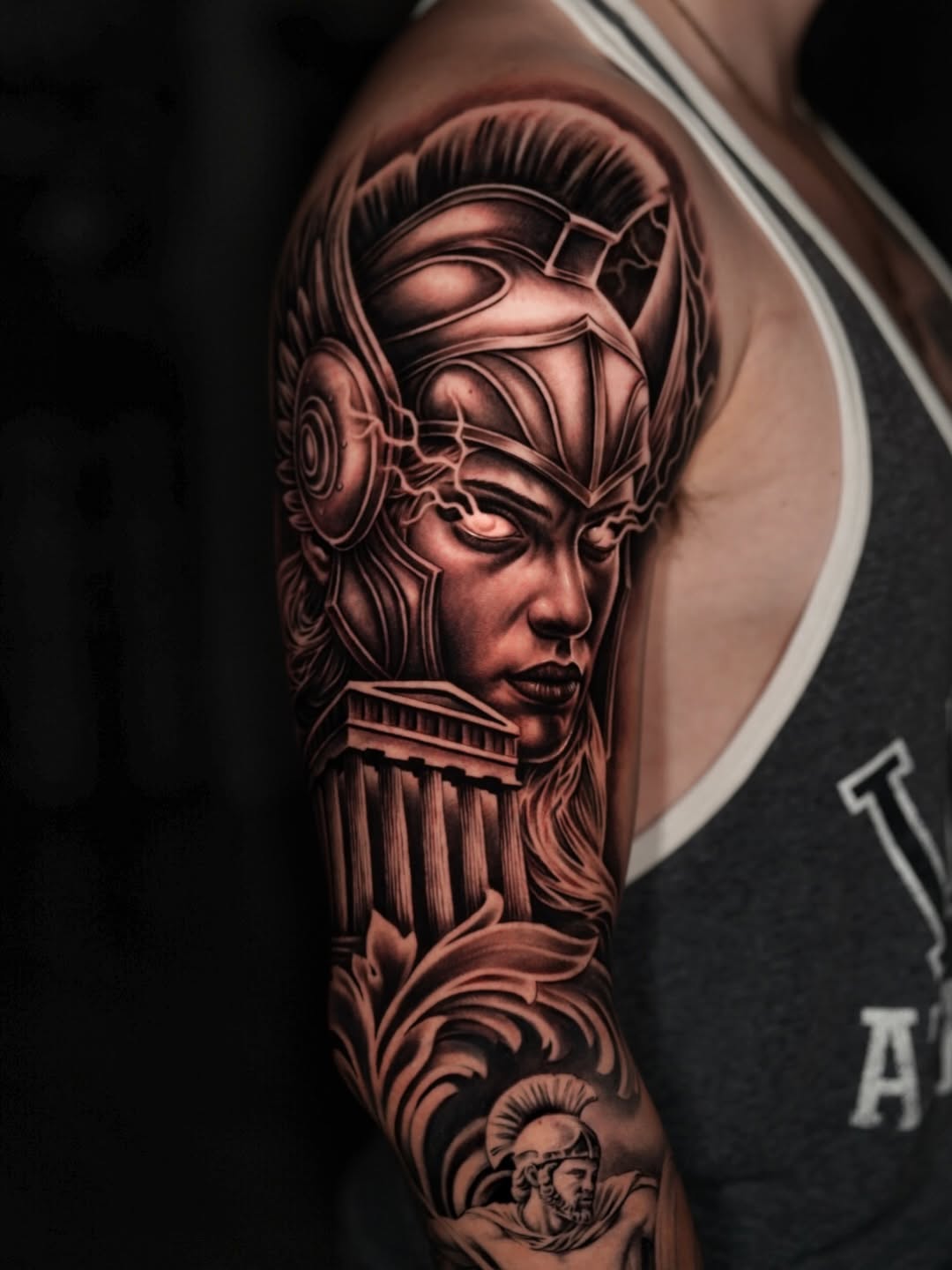 Tattoo by @coleworldtattoo — realism, black_and_grey