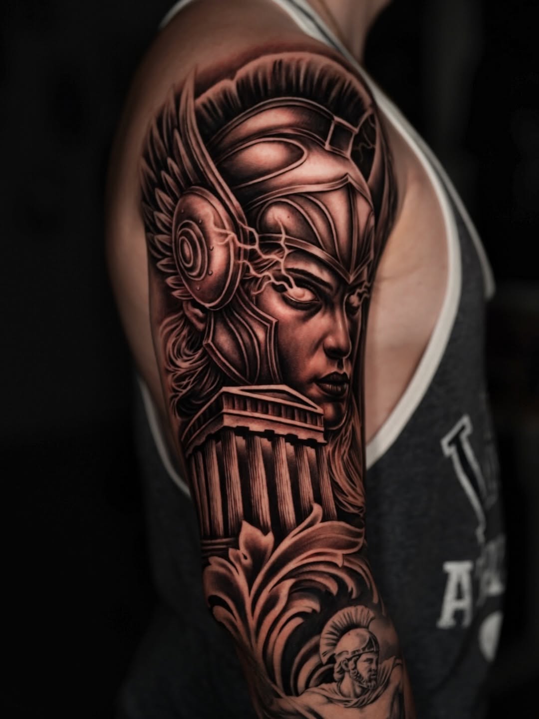 Tattoo by @coleworldtattoo — realism, black_and_grey