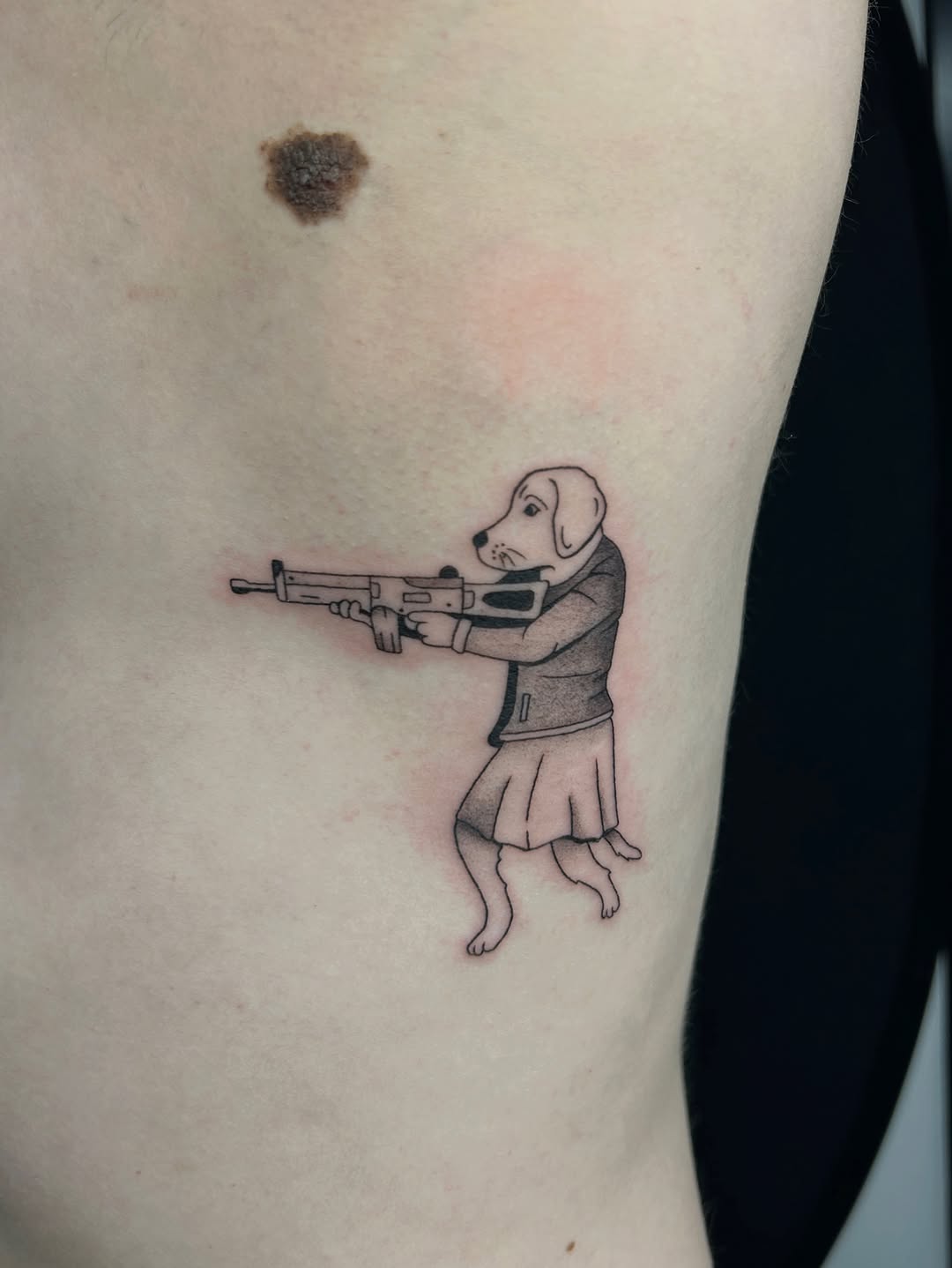 Tattoo by @etched.with.ink — illustrative