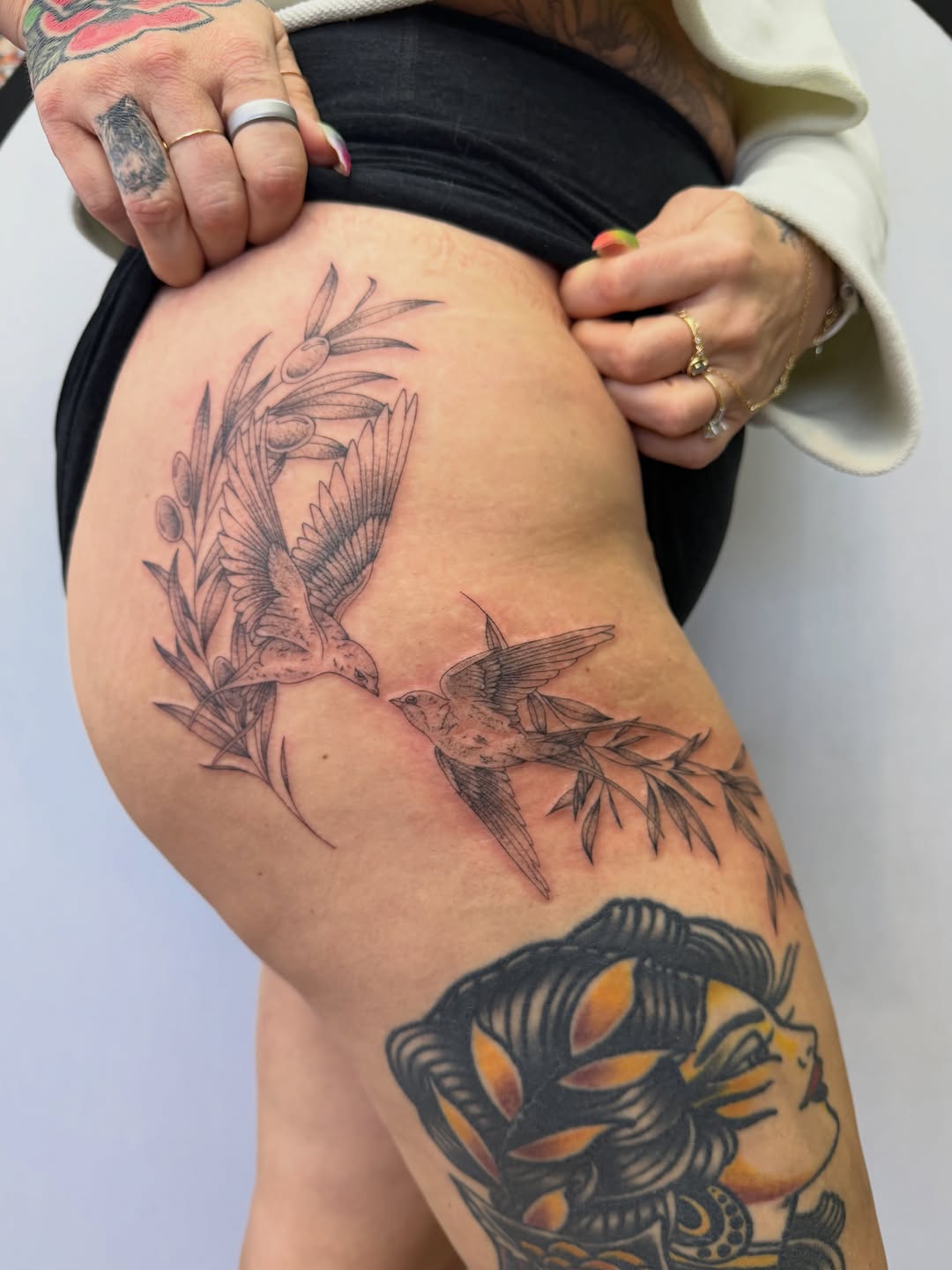 Tattoo by @heneseetattoo — fine_line, black_and_grey