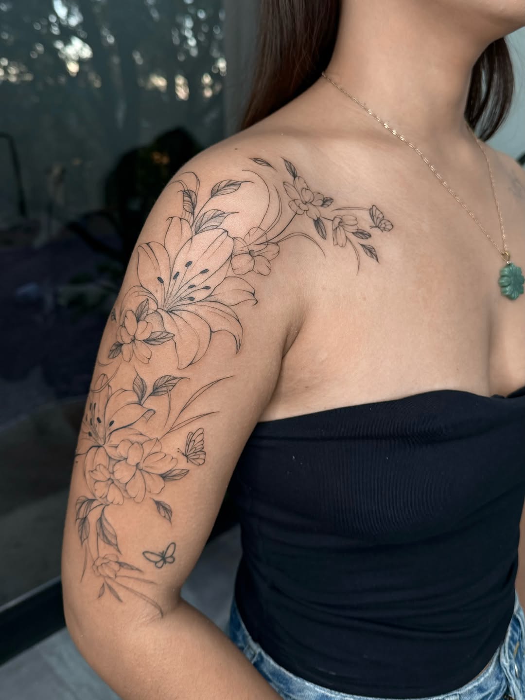 Tattoo by @pomaikai.artistry — fine_line, illustrative