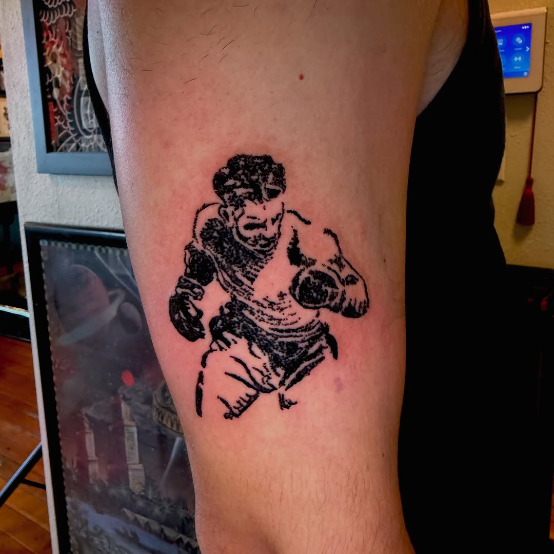 Tattoo by @noahvincenttattoo — black_and_grey, illustrative