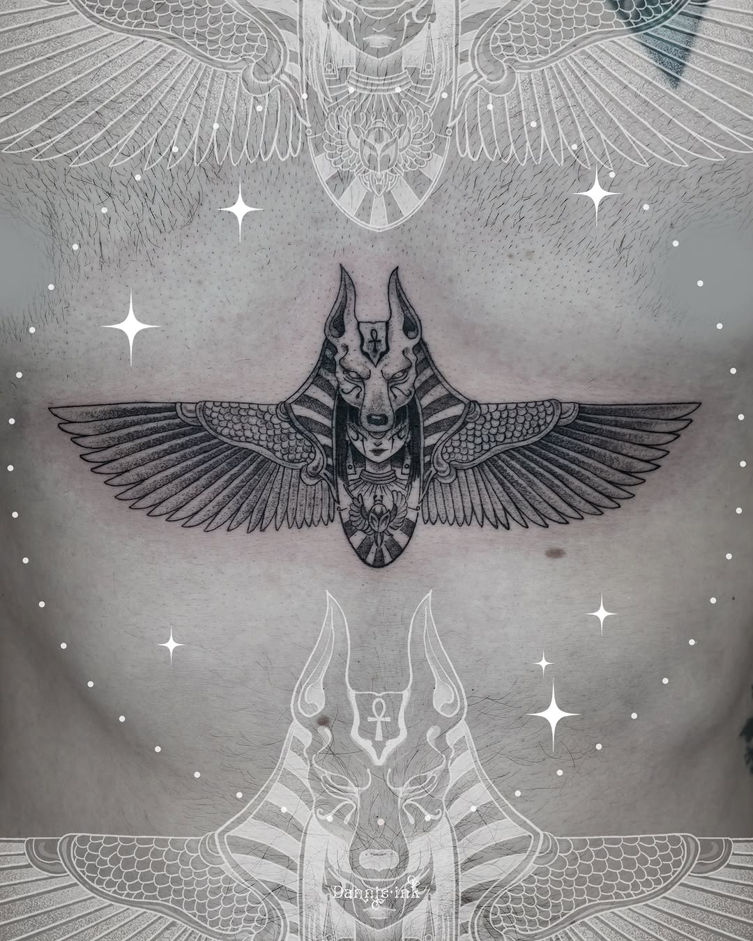 Tattoo by @black.chocol — black_and_grey, ornamental