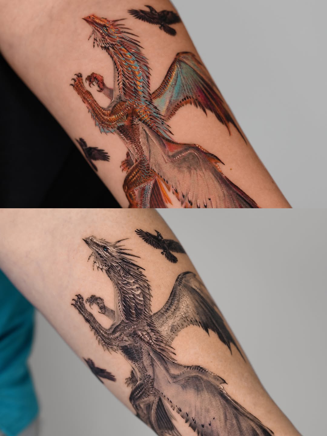 Tattoo by @bestasiantattoo — realism, black_and_grey