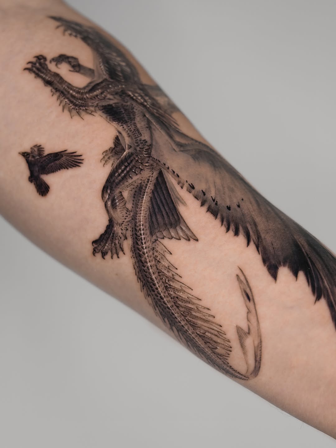 Tattoo by @bestasiantattoo — realism, black_and_grey