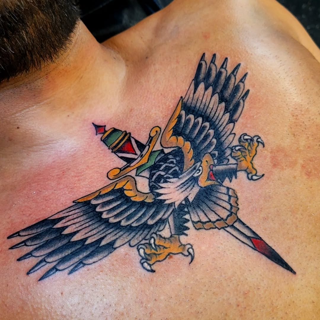 Tattoo by @werexwolf — american_traditional