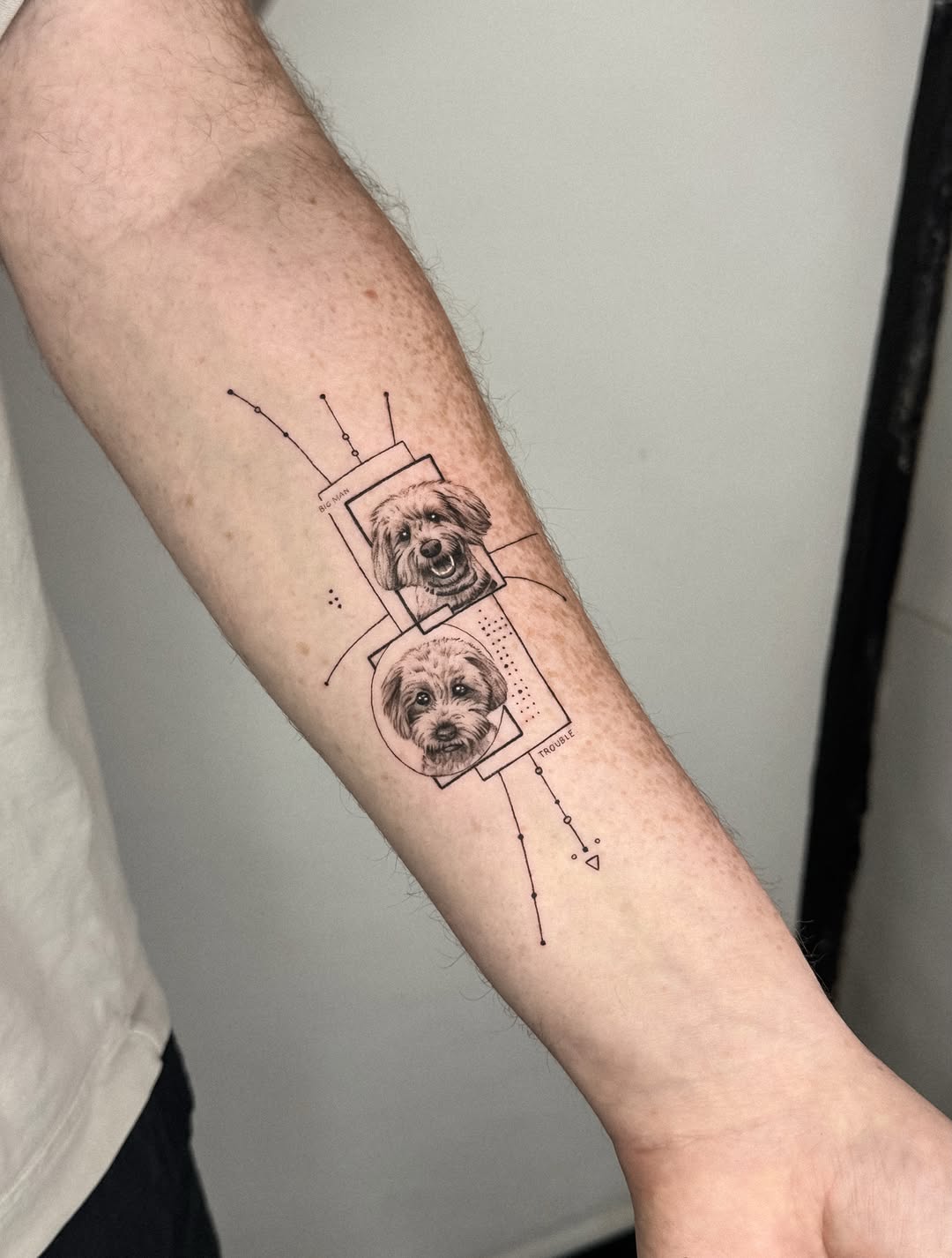 Tattoo by @dannyptattoos โ fine_line, realism