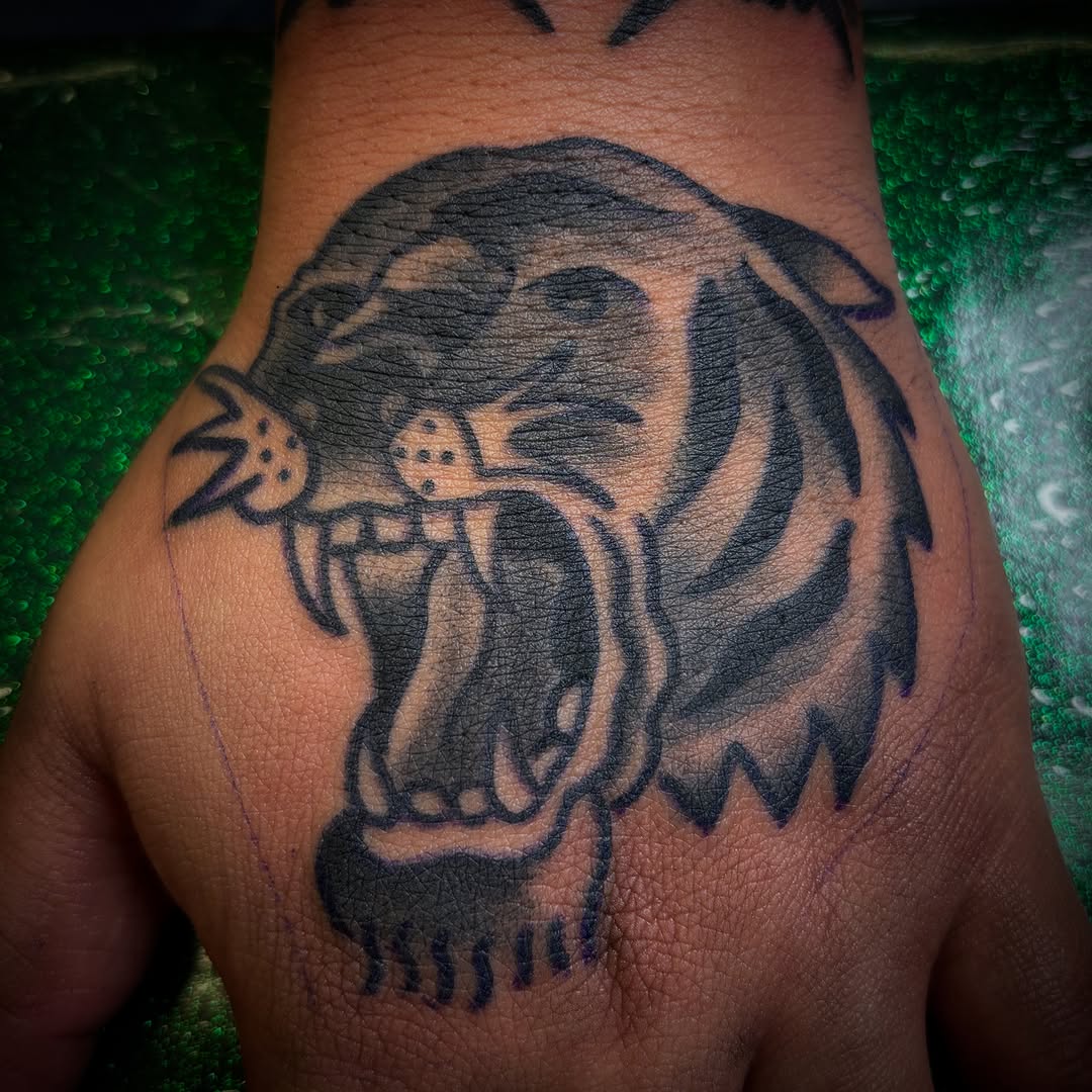 Tattoo by @tuff_tatz — american_traditional, black_and_grey