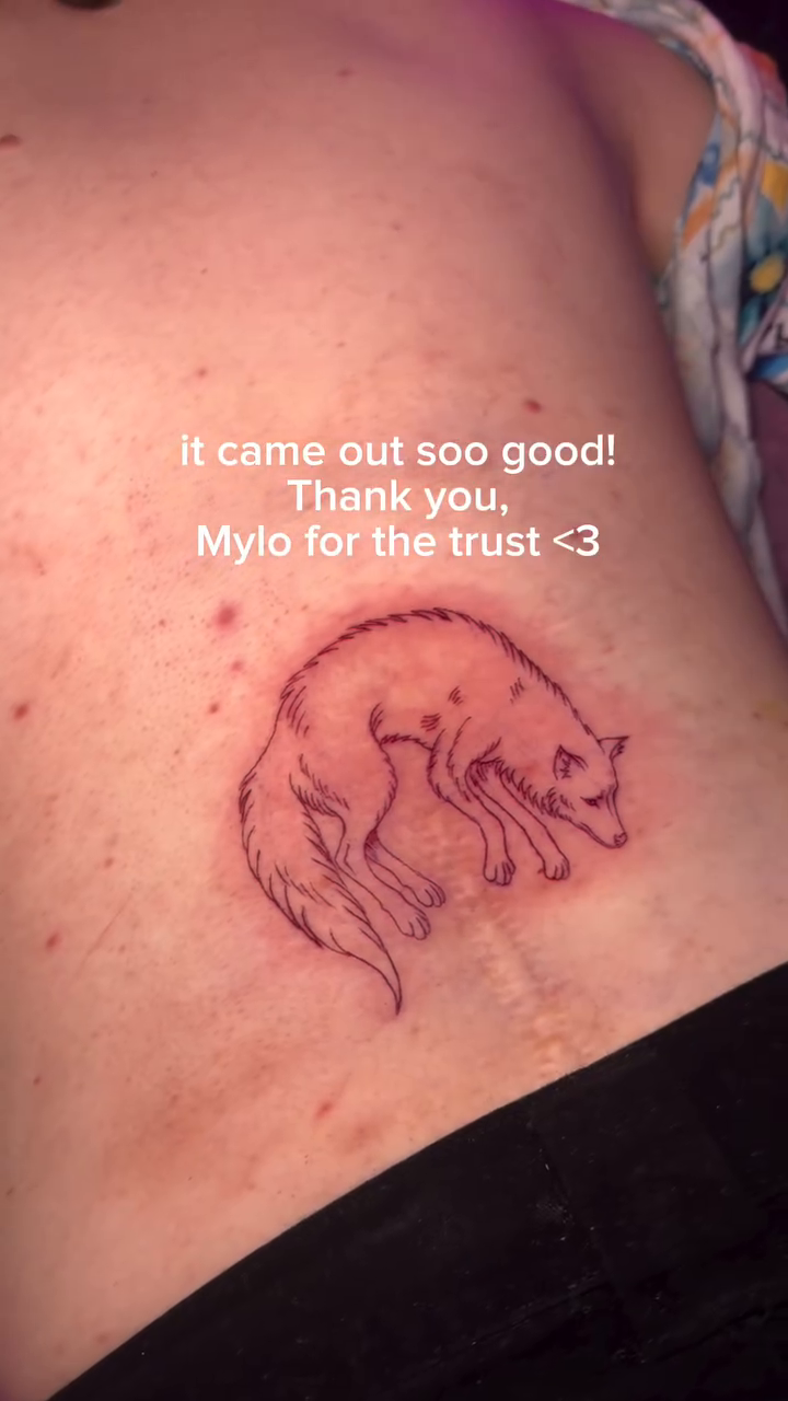 Tattoo by @creatureoutside — fine_line