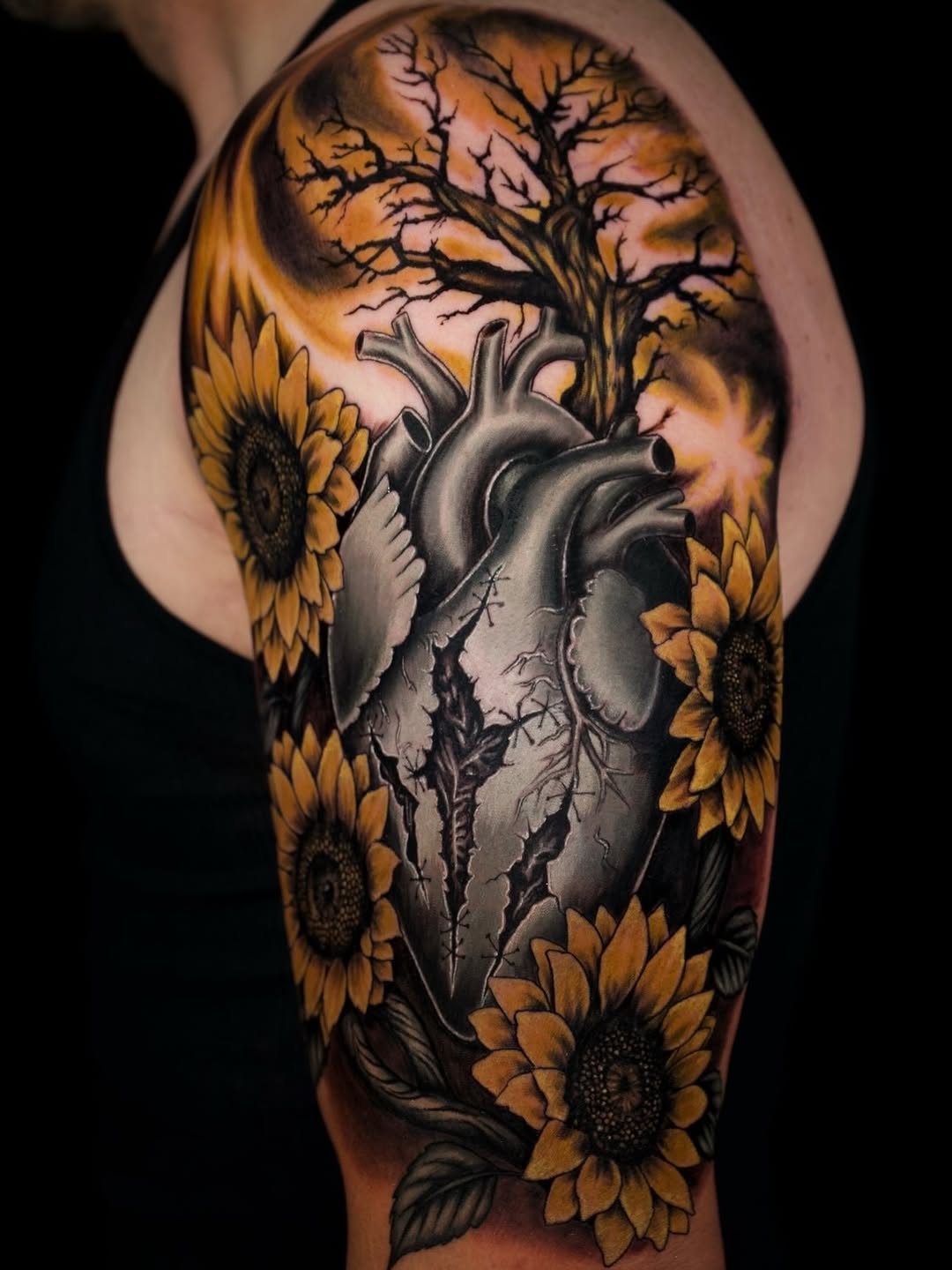 Tattoo by @keebs_sdt — realism, black_and_grey