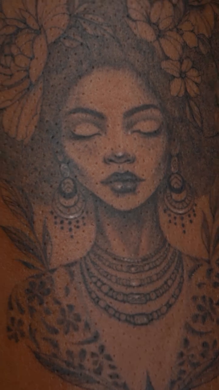 Tattoo by @anastation.tattoo — black_and_grey, realism