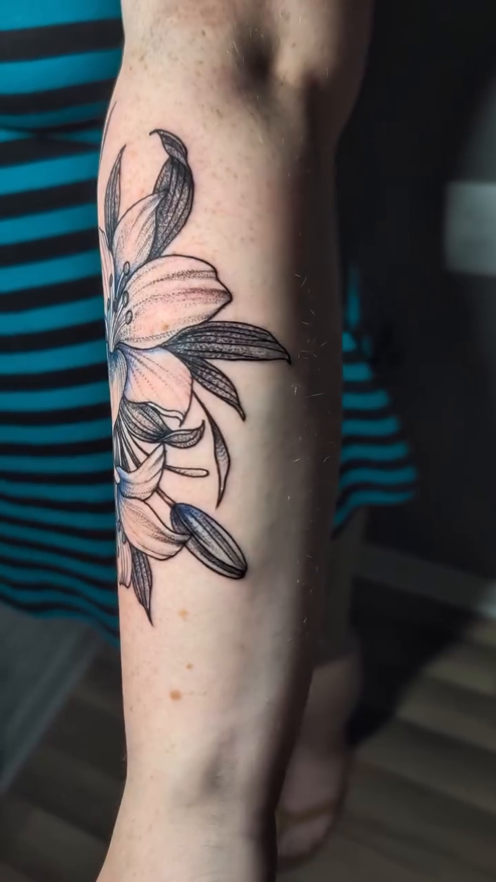 Tattoo by @heydenwrite_ink — fine_line, black_and_grey
