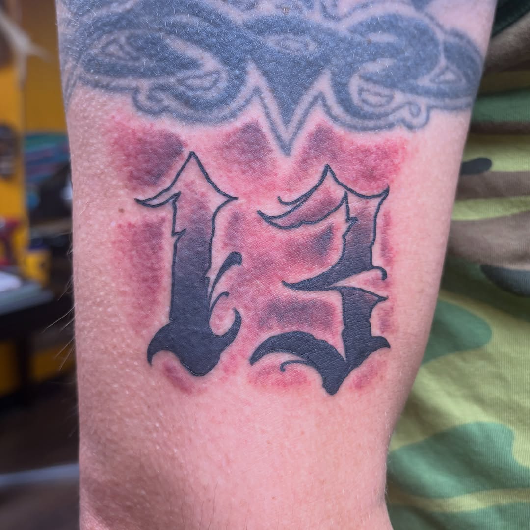 Tattoo by @danny335tattoos โ lettering_script
